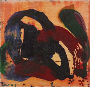 Matt Lamb - Olieverf op doek, Zonder titel - Ingelijst (Groot) kopen? Bied vanaf 1!