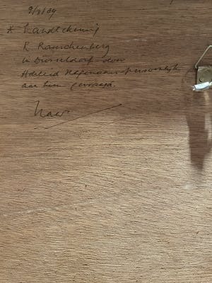 Robert Rauschenberg - Gesigneerd Tentoonstelling Programma 1987 kopen? Bied vanaf 100!