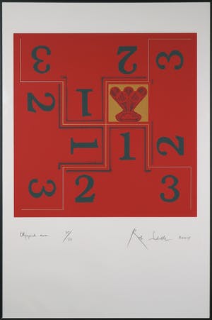 Rob Scholte - Zeefdruk, Olympisch vuur - Ingelijst (groot) kopen? Bied vanaf 1!