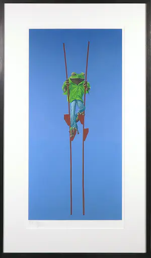 Jasper Oostland - Giclee, Hyla arborea - Ingelijst (Groot) kaufen? Bieten Sie von 35!
