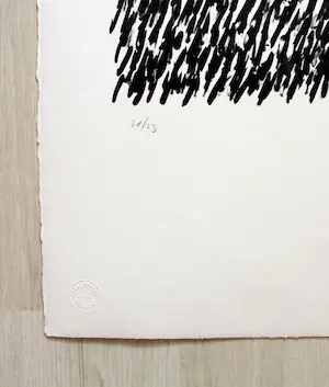 Günther Uecker - "Strukturen" 1980 kopen? Bied vanaf 699!