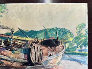 Martin Monnickendam - Tjalk op het water kopen? Bied vanaf 320!