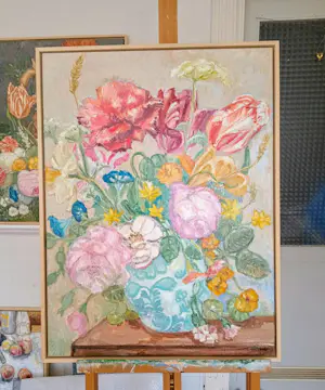 Tanja Koelemij - uit de serie Bloemetjes en afkomst kopen? Bied vanaf 160!