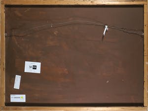 Niet of onleesbaar gesigneerd - Olieverf op board, Landschap - Ingelijst kopen? Bied vanaf 1!