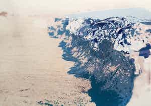 Marian Plug - kleurenzeefdruk | 'Zee' | 1980 verkocht voor € 50!