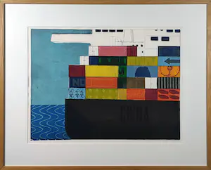 AcheterJan Willem Kwinkelenberg - Containers met inhoud.? Enchérissez de 30!
