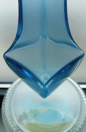 Val-Saint-Lambert - Solifore vaasje blauw kopen? Bied vanaf 1!