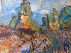 Paul Werner - Rotskust Bretagne. verkocht voor € 45!