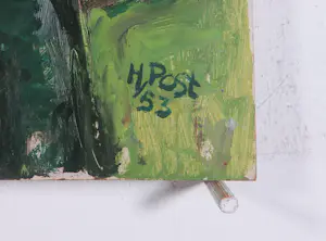 AcheterHarmen Klaas Post - Olieverf op hardboard? Enchérissez de 100!