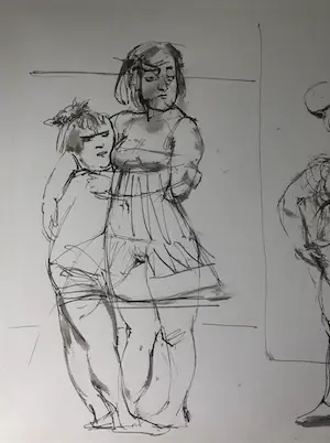 Theo Daamen - Inkt/aquarel-tekening Theo Daamen kopen? Bied vanaf 79!