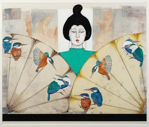 Greetje Korne - Faber - The kingfisher sunshade kopen? Bied vanaf 75!