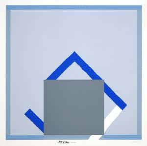 Hans Landsaat - Zeefdruk, Noordelijk Stilleven verkocht voor € 1!