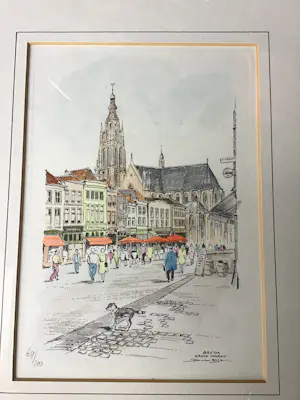 Jos van Dijk - Grote Markt Breda kopen? Bied vanaf 50!