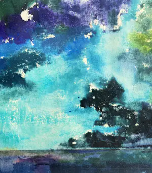 Eugène Eechaut - Ein wunderschönes Aquarell aus dem Jahr 1975 – ausgestellt in der Pfeiffer Gallery in Brüssel kopen? Bied vanaf 60!