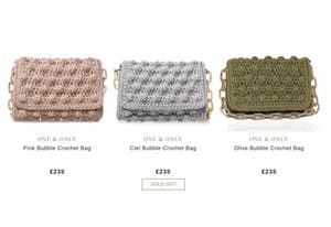 Niet of onleesbaar gesigneerd - Handtas Crochet bubble bag van designer Irina Papadopoulos kopen? Bied vanaf 10!