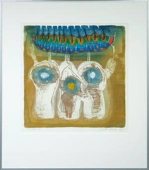 Liesbeth Rahder - Kleurenets en aquatint, Tooi II - Ingelijst kopen? Bied vanaf 50!