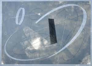 Marius Quee - Gemengde techniek op papier, Zonder titel verkocht voor € 60!