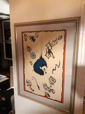 Pierre Alechinsky - prent 190 verkocht voor € 545!