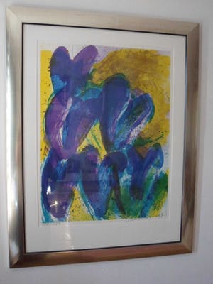 Jan Cremer - Litho. Tulpen, kopen? Bied vanaf 100!