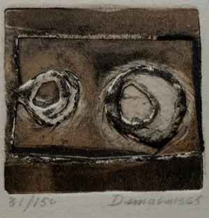 AcheterJoseph Demarais - Unbekannt (Abstraktes Werk), 3D Intaglio? Enchérissez de 50!