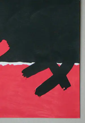 Giuseppe Capogrossi - Surface rouge et noire - Pochoir - 1957 kopen? Bied vanaf 60!