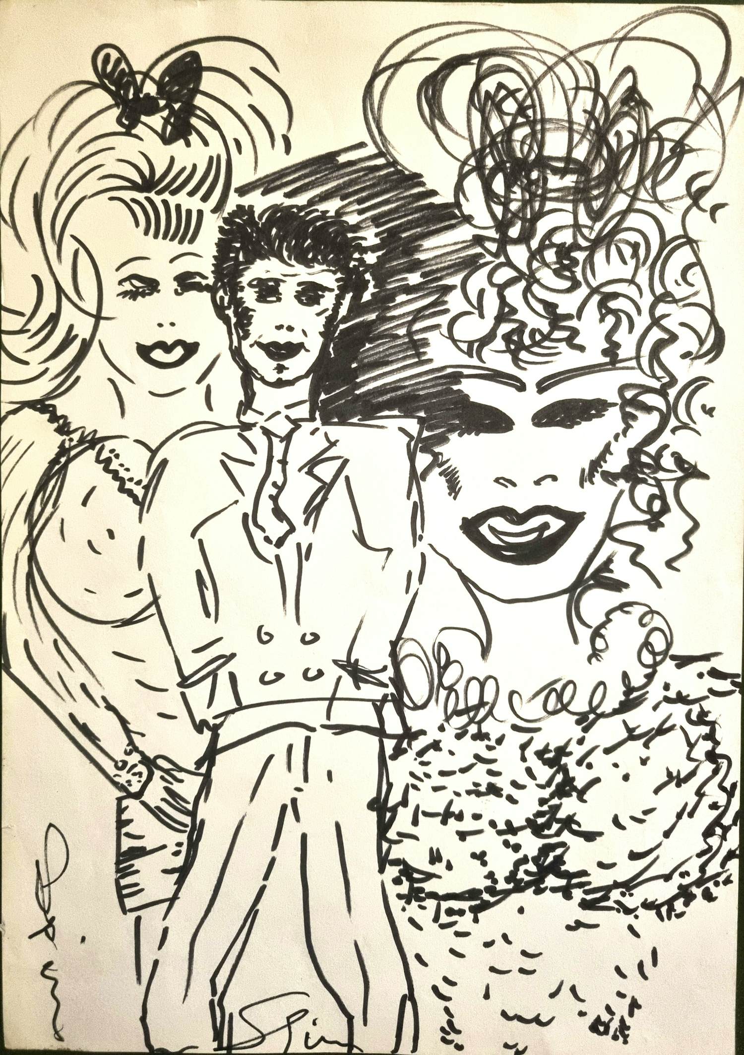 Leo Spindelaar - schetsen kopen? Bied vanaf 250!