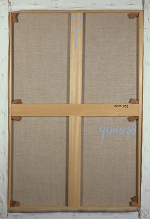 Reggy Gunn - Gemengde techniek op doek, Zonder titel (Groot) kopen? Bied vanaf 1!