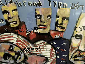 Herman Brood - Zeedruk Nr. 2 - Alfa brood typo zus typos kopen? Bied vanaf 300!