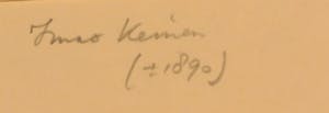 Imao Keinen - Houtsnede, Zonder titel kopen? Bied vanaf 70!