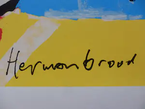 Herman Brood - Kleurenzeefdruk IJSHOCKEYERS kopen? Bied vanaf 85!