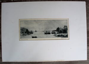 Poppe Damave - ets: de vreemde haven kopen? Bied vanaf 50!