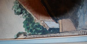 Hein Stork - zeer vroege aquarel (1943!) kopen? Bied vanaf 95!