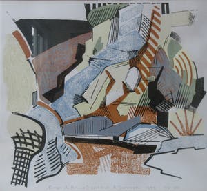 Rob Jurrissen - Zeefdruk "Gorges du Briant" - 35 ex kopen? Bied vanaf 1!