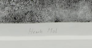 Henk Mol - Monotype, Van Gogh - Ingelijst kopen? Bied vanaf 20!