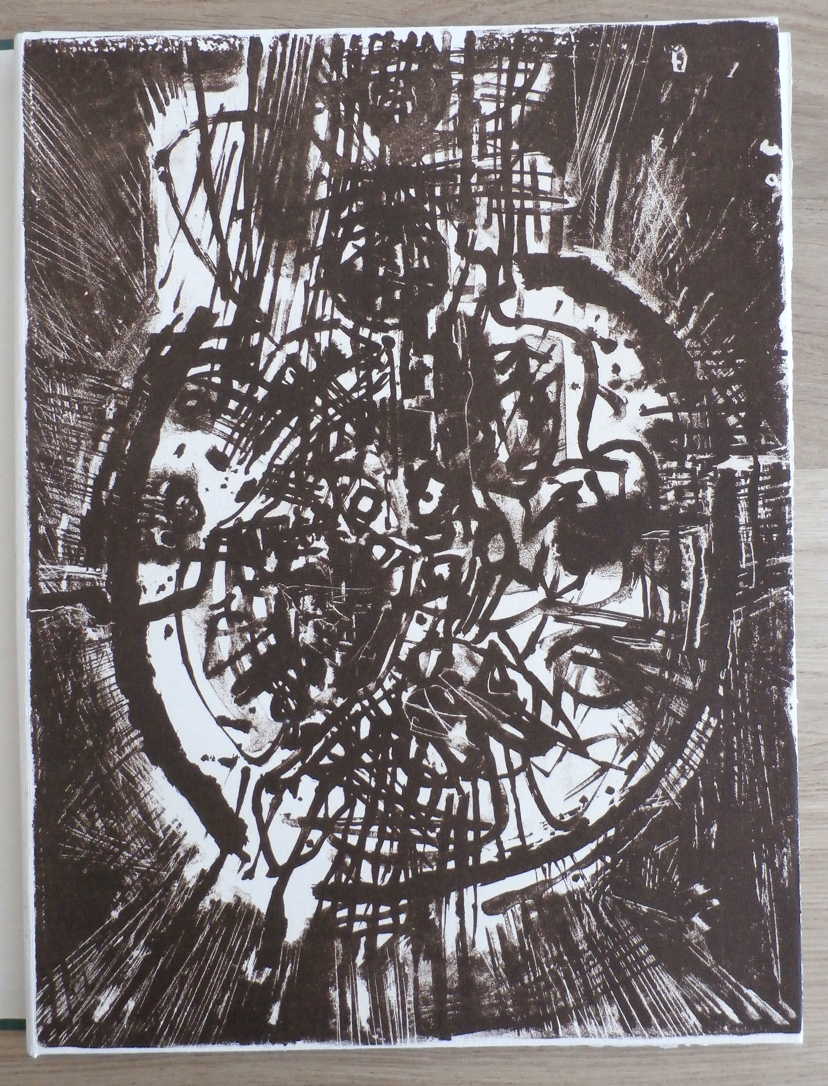 Corneille -  Elle c'est á dire l'aube - 1956 - complete map met 5 litho's - zeldzaam! kopen? Bied vanaf 1750!