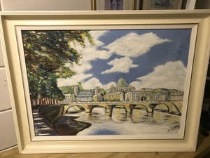 Cornelis van Dijk - Parijs aan de Seine kopen? Bied vanaf 50!