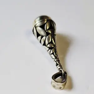 Nieuwe zilveren Byzantijnse Bungel hanger , met lapis lazuli kopen? Bied vanaf 70!