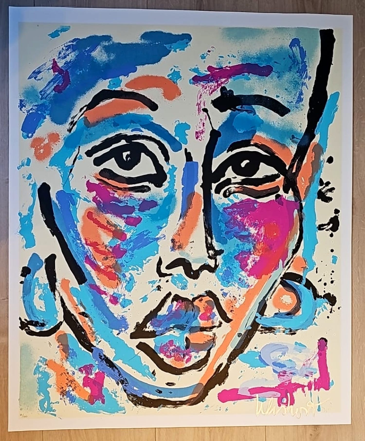 Peter Klashorst - Nema - handgesigneerd - groot - 100 ex. verkocht voor € 1!