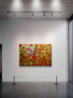 Elva Polyakova - Tulips in colours 2 x st. kopen? Bied vanaf 299!