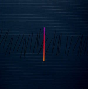 Frank Guitart - geometrische compositie - 1975 kopen? Bied vanaf 45!