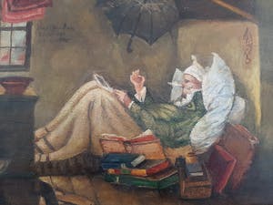 Niet of onleesbaar gesigneerd - Carl Spitzweg (after) kopen? Bied vanaf 1!