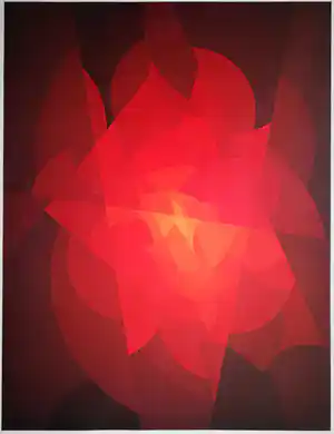 Niet of onleesbaar gesigneerd - Popart. Geometrie. verkocht voor € 1!