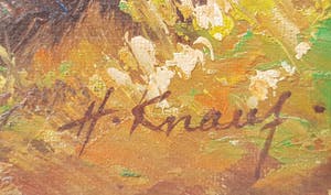 Henner Knauf - Landschap kopen? Bied vanaf 25!