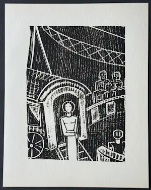 Werner Gothein - Zirkus, Original-Holzschnitt 1949 kopen? Bied vanaf 50!