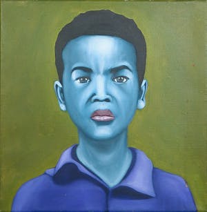 Jan Bollaert - Acryl op Doek, Knaapje kopen? Bied vanaf 1!