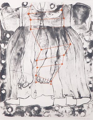 Arno Kramer - Lithografie, Zonder titel - Ingelijst kopen? Bied vanaf 50!