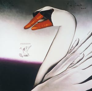 Rob Scholte - Zeefdruk, Zwaan kopen? Bied vanaf 150!