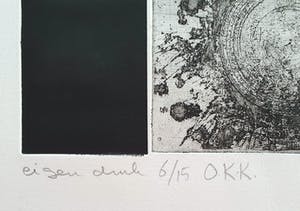 Jan Bernard Meinen - O.K.K. (Abstracte compositie met geometrische vormen) kopen? Bied vanaf 45!