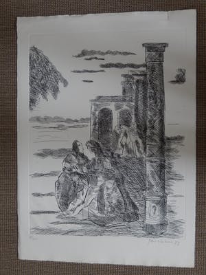 Jan Sierhuis - La rencontre de Saint Joachim kopen? Bied vanaf 40!