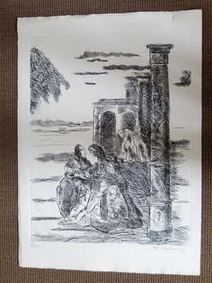 Jan Sierhuis - La rencontre de Saint Joachim verkocht voor € 40!